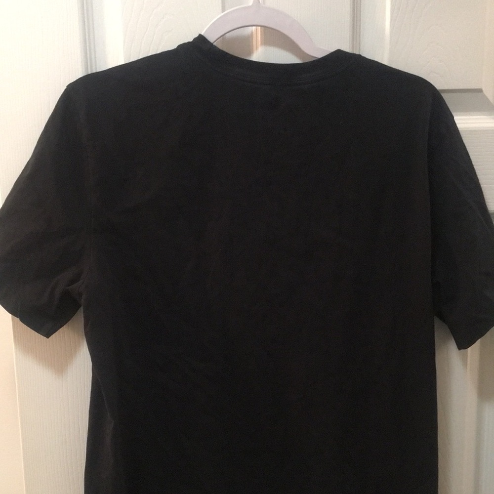 Jordan Short Sleeve T-shirt Black Gold White Large - Picture 3 of 3
